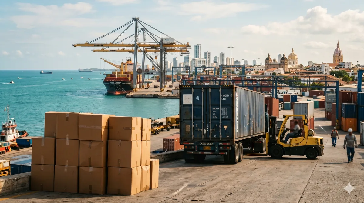 Shipping Household Goods to Cartagena from North America