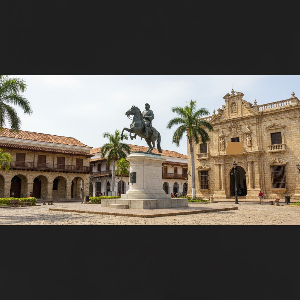 Plaza Bolivar, Cartagena