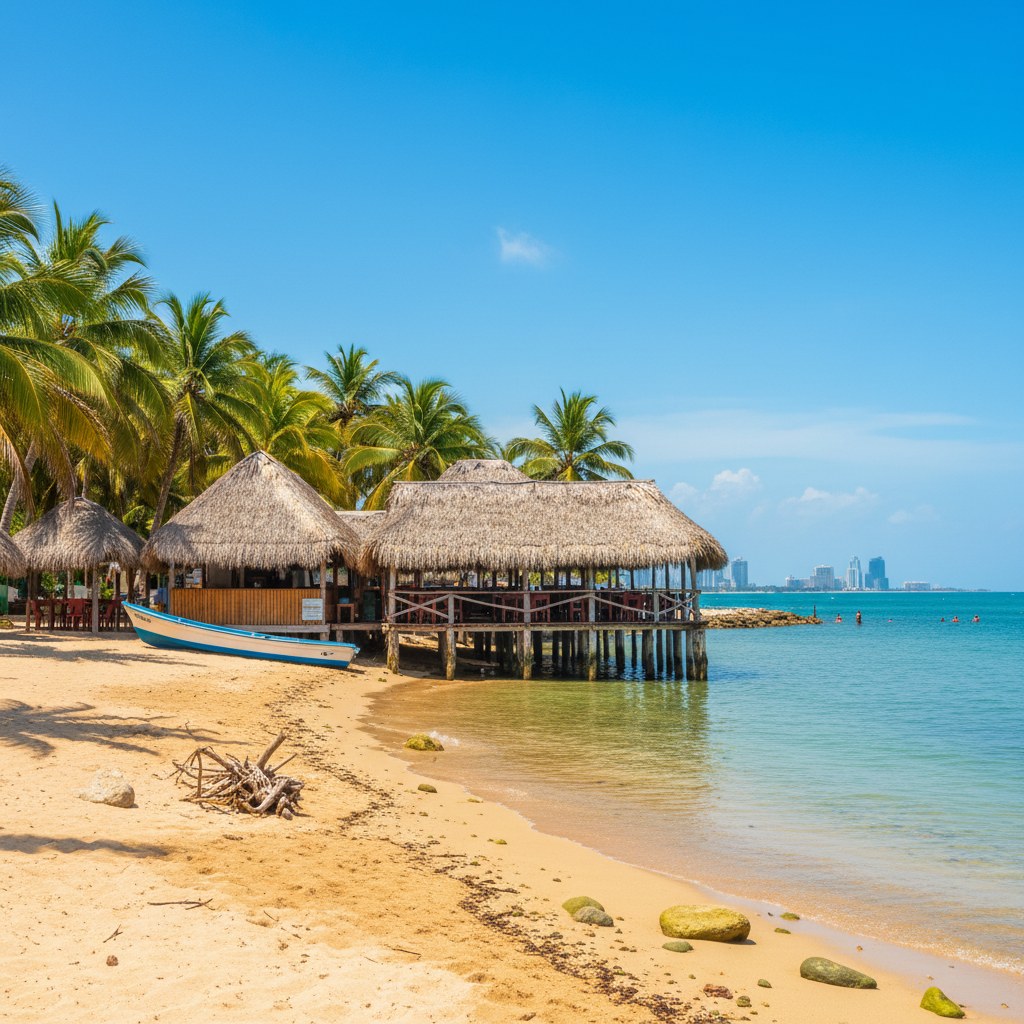 La Boquilla fishing village, Cartagena