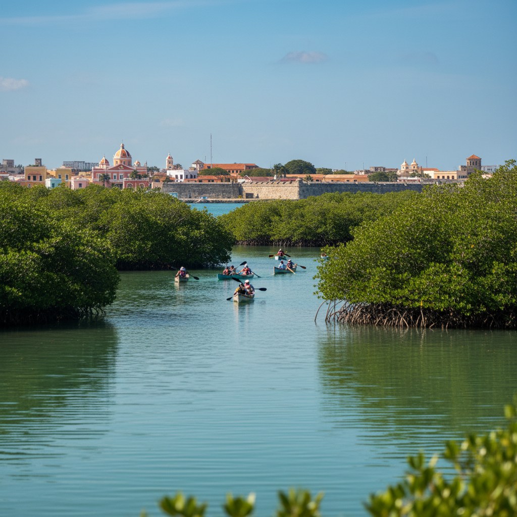 Cienaga de la Virgen lagoon, Cartagena