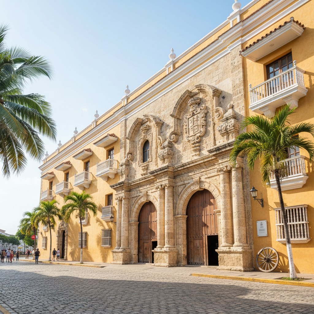 Palacio de la Inquisicion, Plaza de Bolivar, Cartagena