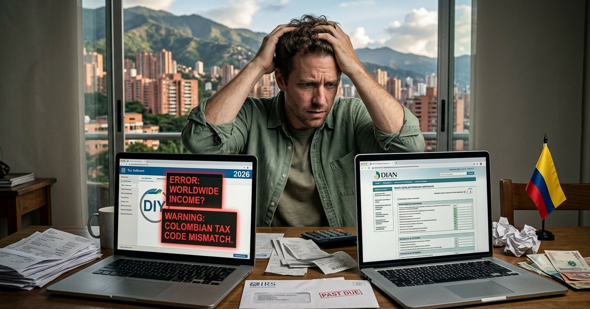 The Worldwide Income Trap: Why DIY Tax Answers Fail Once You Live in Colombia (2026)